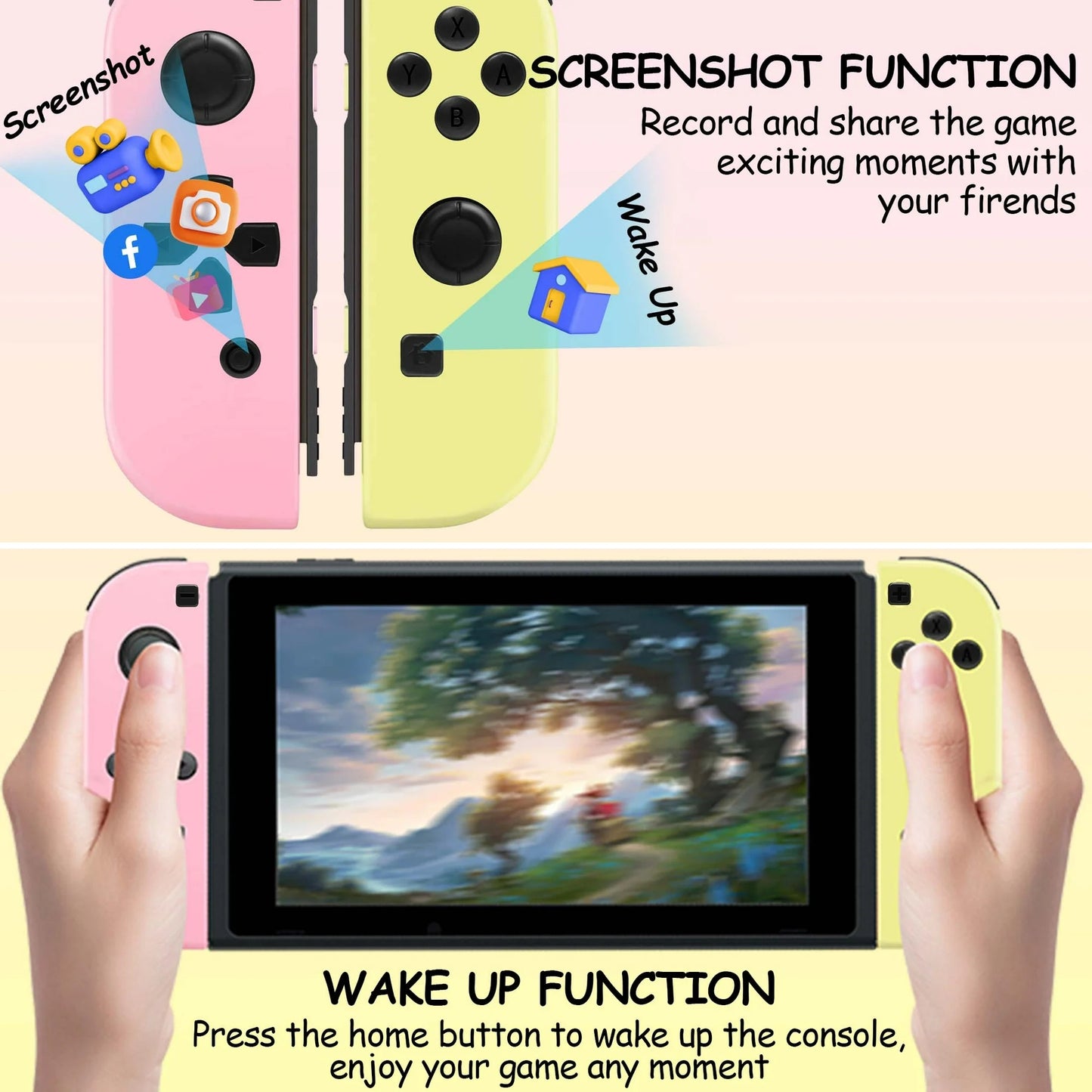 Wireless Joypad Controller for Nintendo Switch
