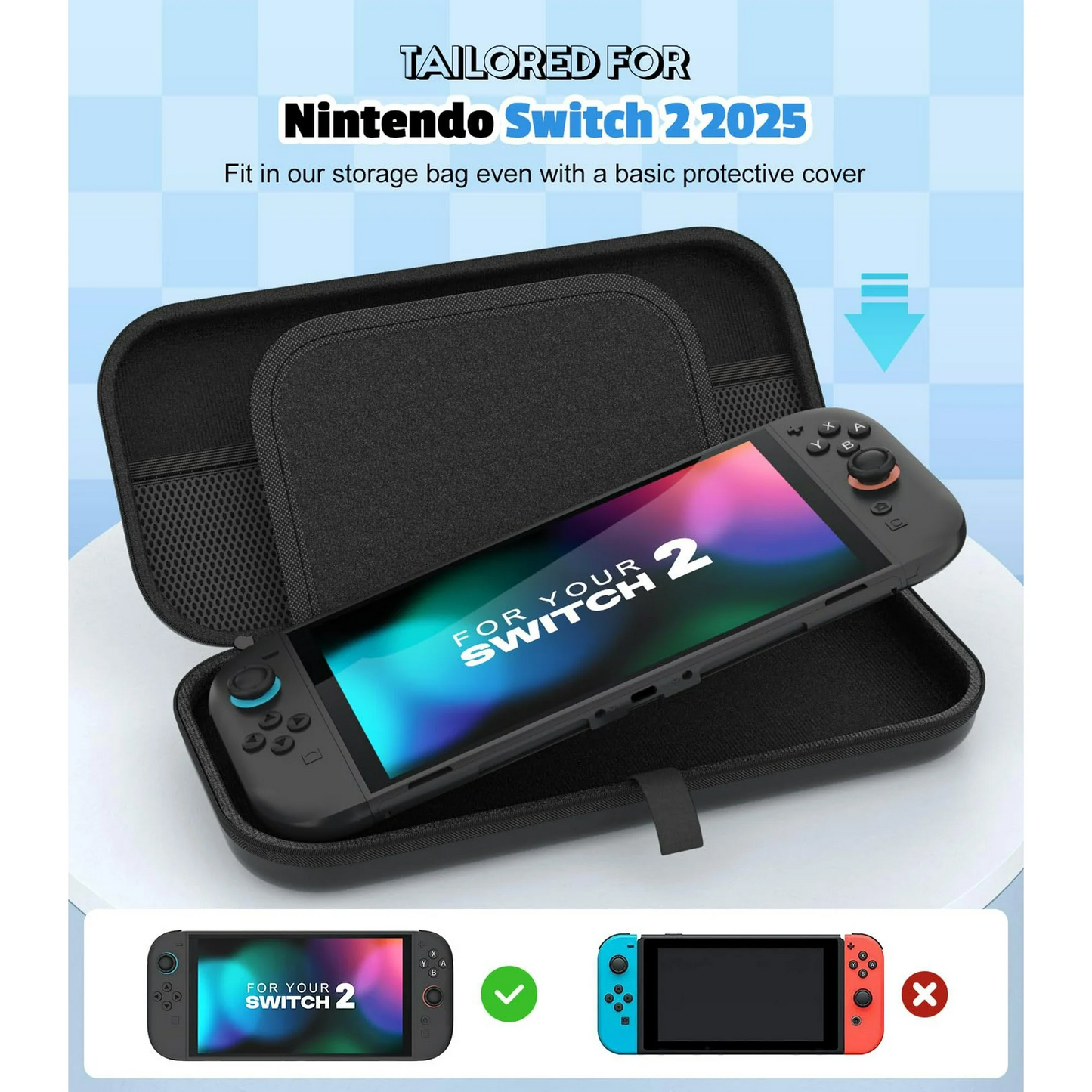 Switch Carrying Case for Nintendo Switch 2