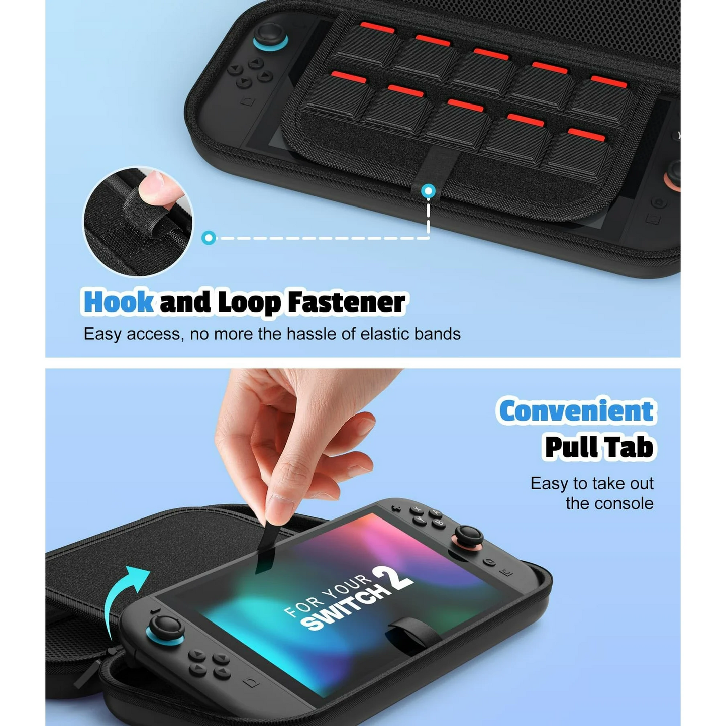 Switch Carrying Case for Nintendo Switch 2