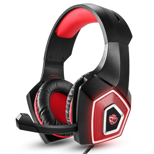 Hexamurby Wired Gaming Headset V1 Red