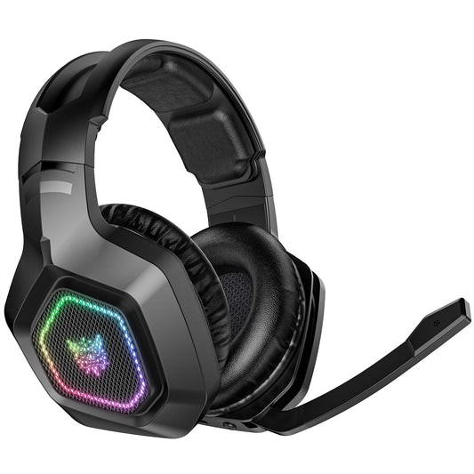 UHM Wireless Gaming Headset for PS5 PS4,B100 Black