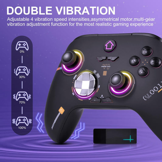 UHM Wireless Xbox One Controller For Xbox One Series X/S Gamepad, Black