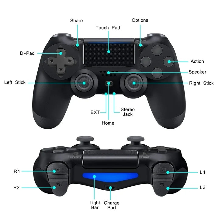 RCY P4 Wireless Controller for P4 Black