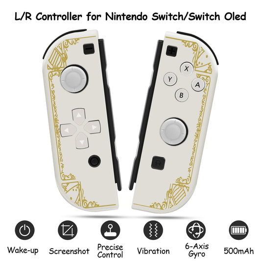 Game Controller for Nintendo Switch, White GWZL
