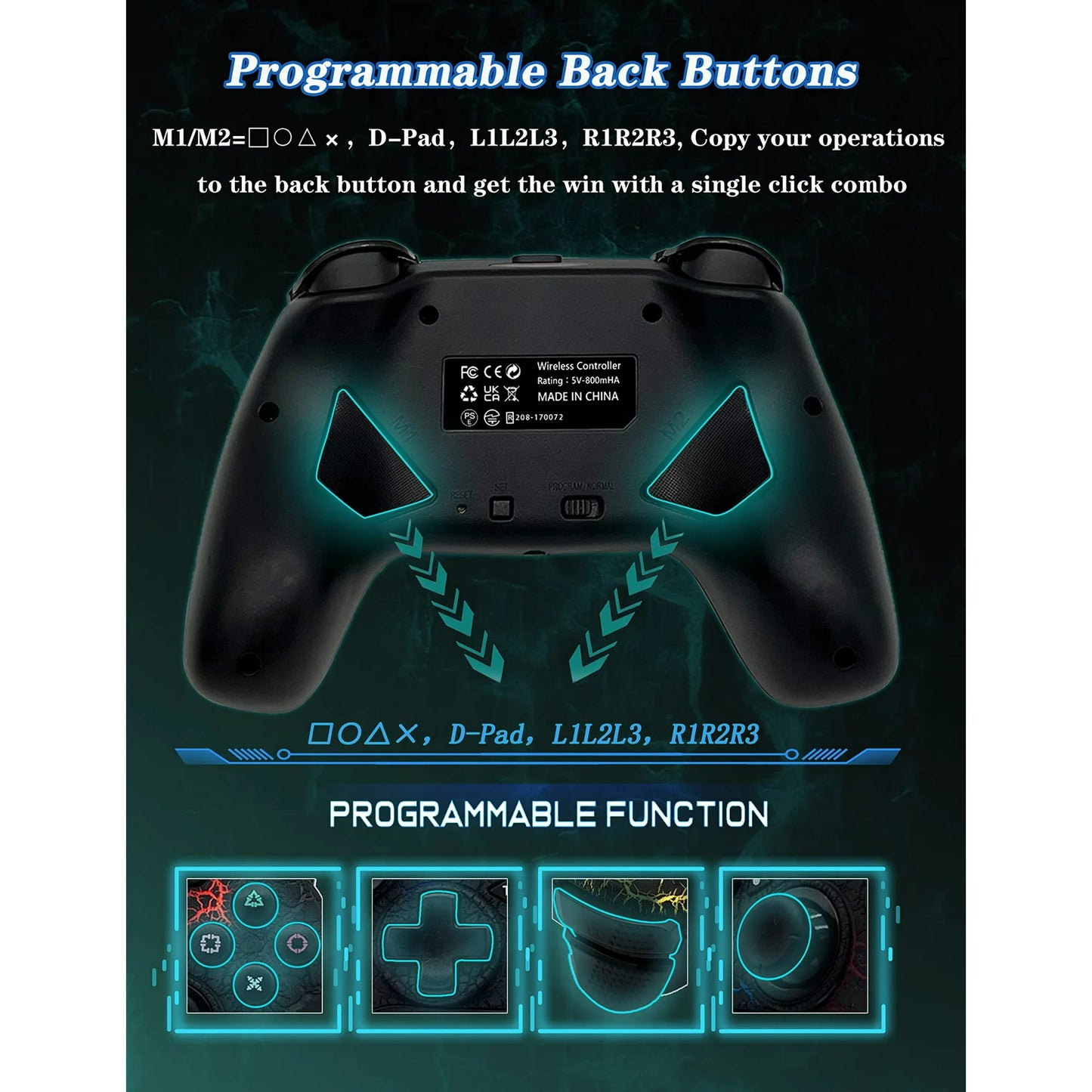 UHM Q600 P4 Controller-Black