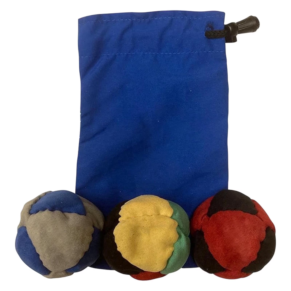 KoraiTect 3PCS Footbag Set Juggling Footbags with Drawstring Storage Bag Small Kick Balls for Beach Backyard Lawn Games Travel Outdoor Practice