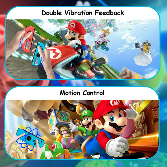 RCY Joy Con Controller for Nintendo Switch,Switch Joypad Controller, Red Blue