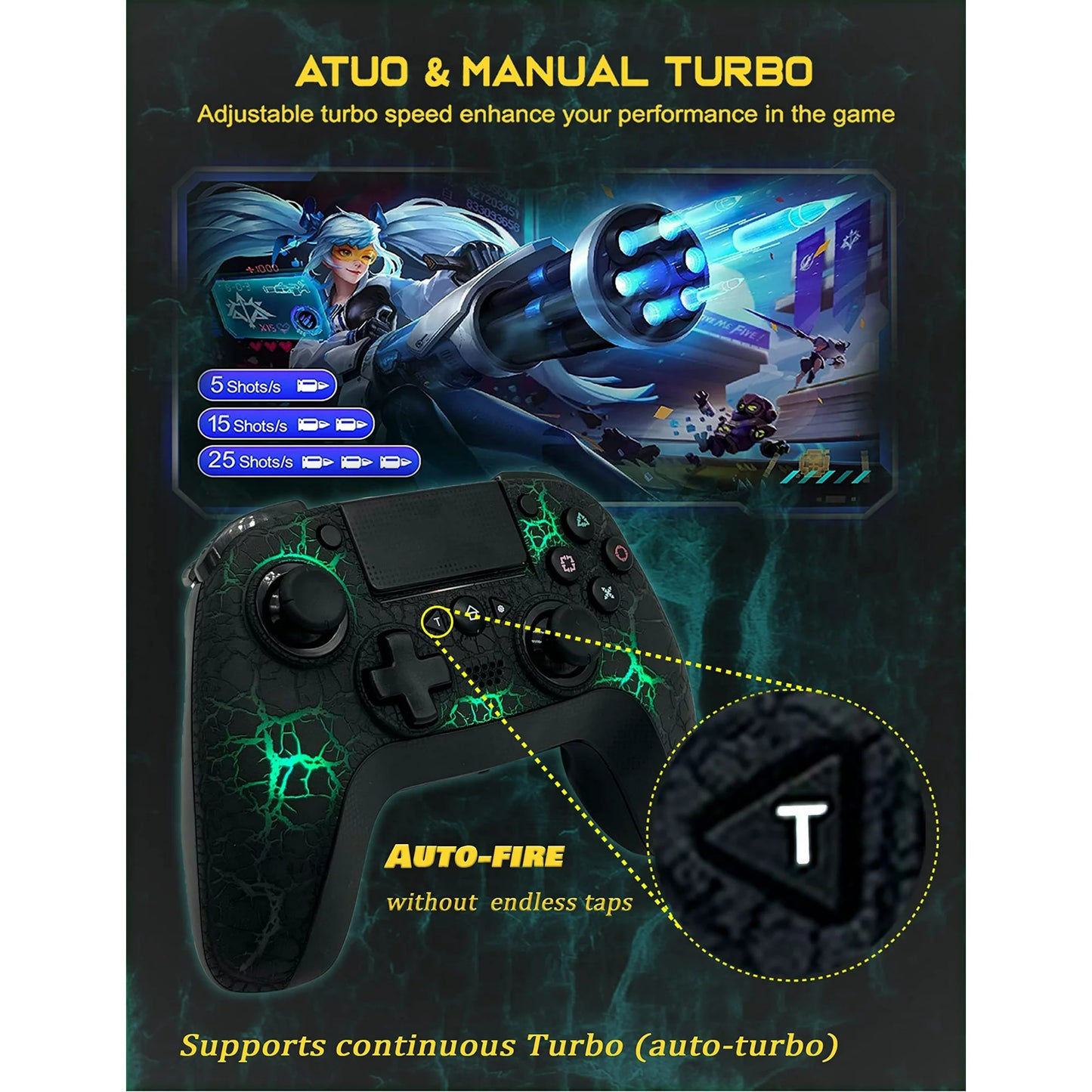 UHM Q600 P4 Controller-Black