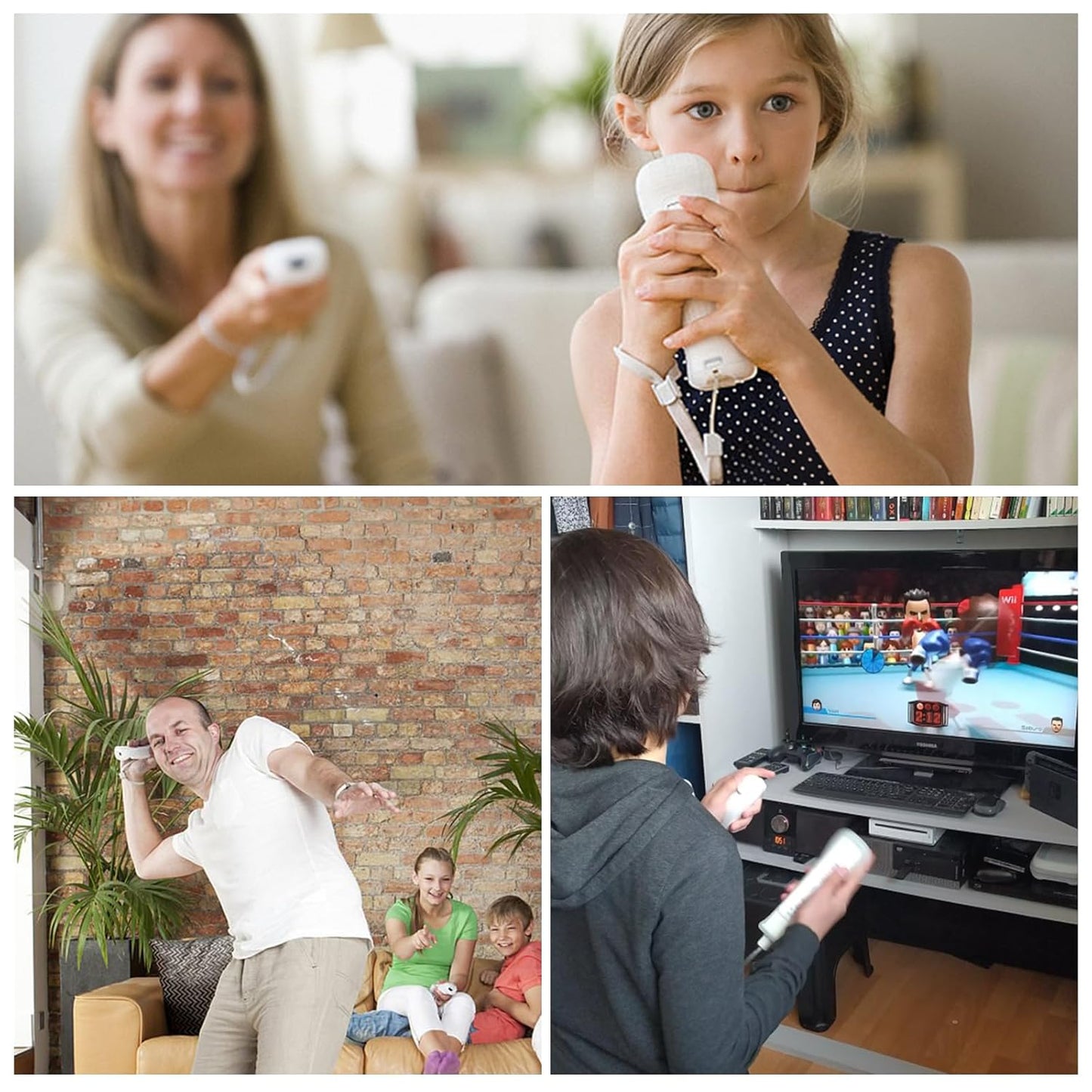 UHM Wii Remote Controller Compatiable with Nintendo Wii/Wii U