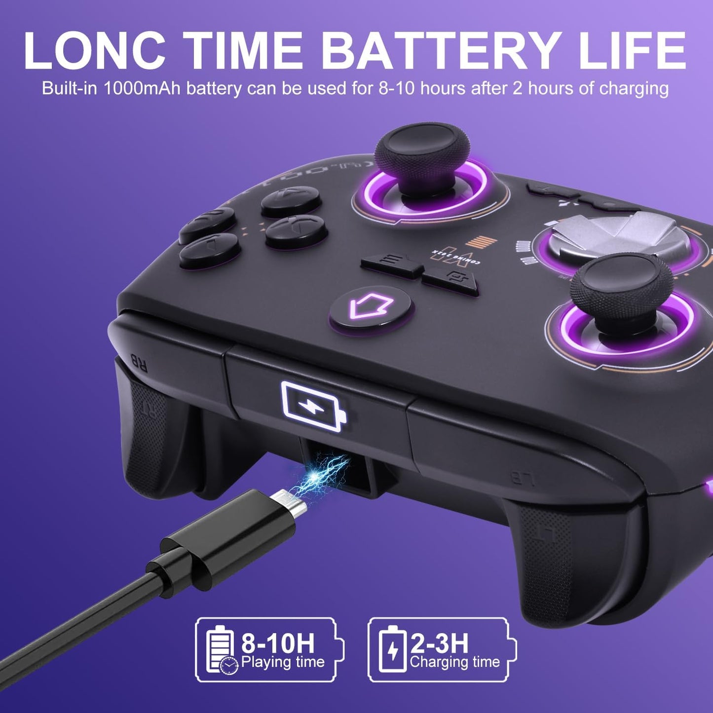 UVQYC Wireless Controller for Xbox One,Black