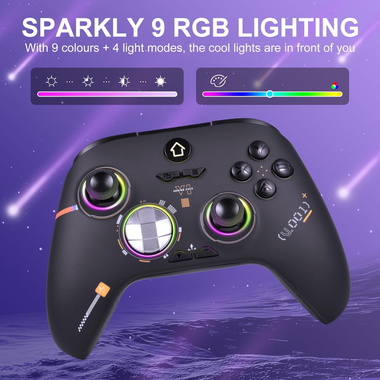 UVQYC Wireless Controller for Xbox One,Black