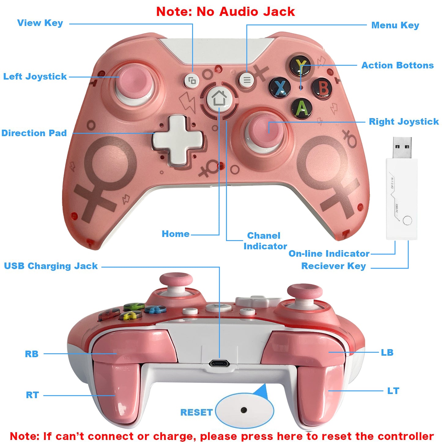 UHM N1 Xbox 360 Controller
