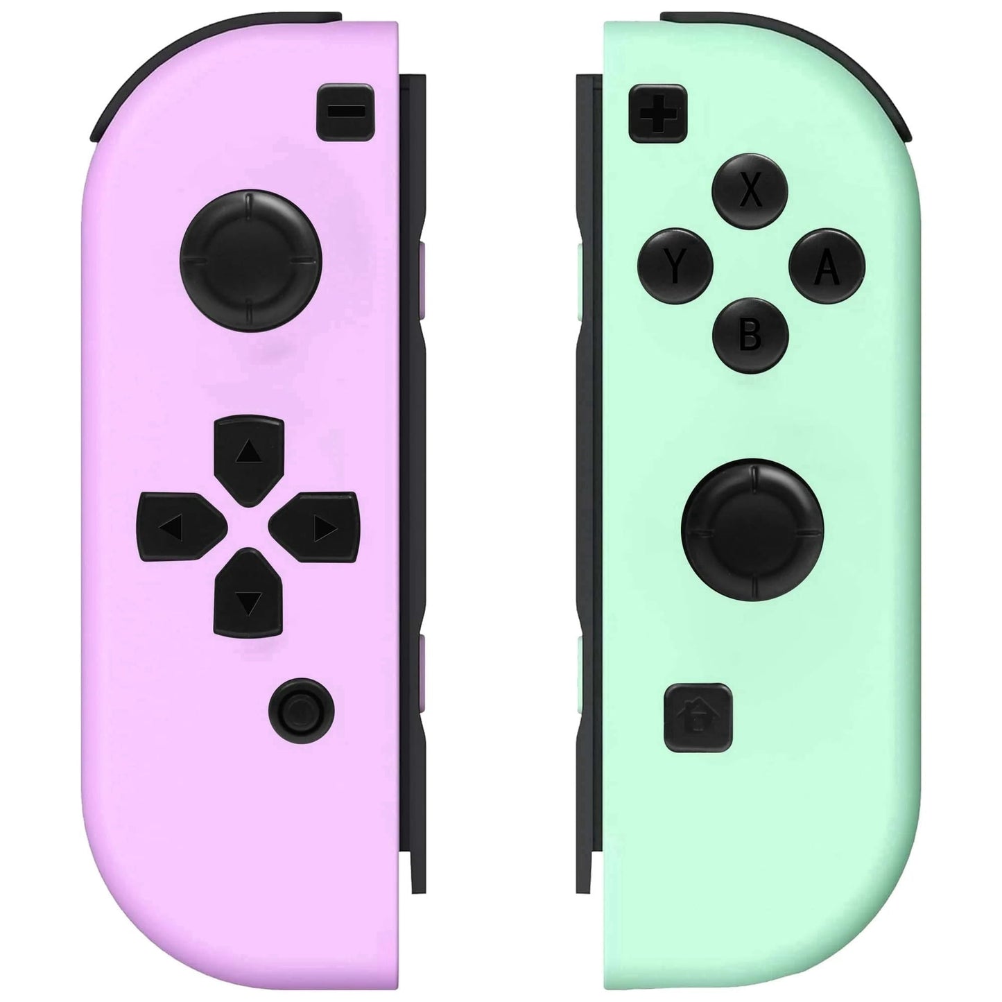 Wireless Controller for N-Switch,L/R Controllers Support Dual Vibration/Motion Control/Wake-up Function,Pink Green