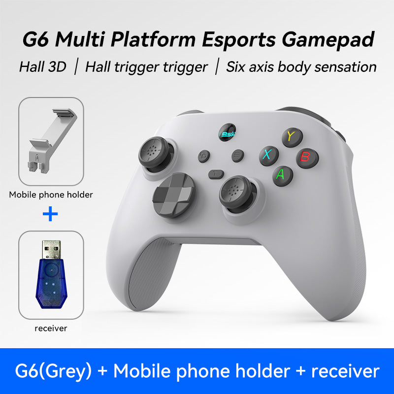 UHM G6 Wireless Controller for PC and Mobile Android,White