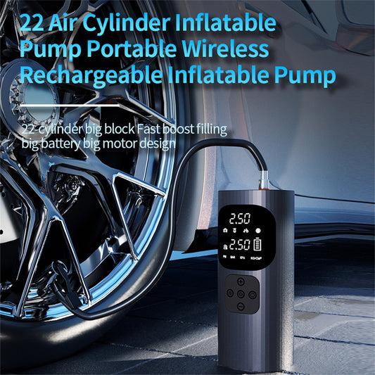 RCY Electric Bike Tire Inflator,150PSI Cordless Portable Air Compressor