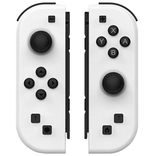 Wireless Joypad Controller for Nintendo Switch, L/R Controllers with LED Support Dual Vibration/Motion Control/Wake-up Function,White