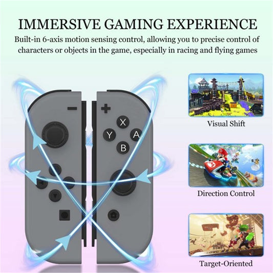 RCY Wireless Joypad Controller for Nintendo Switch, Gray