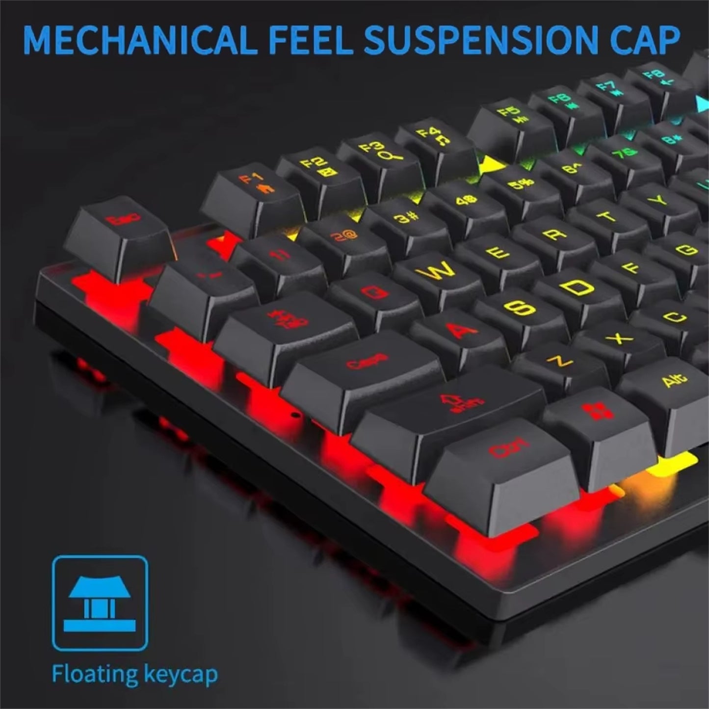 RCY UGK100 Wired Keyboard and Mouse Combo