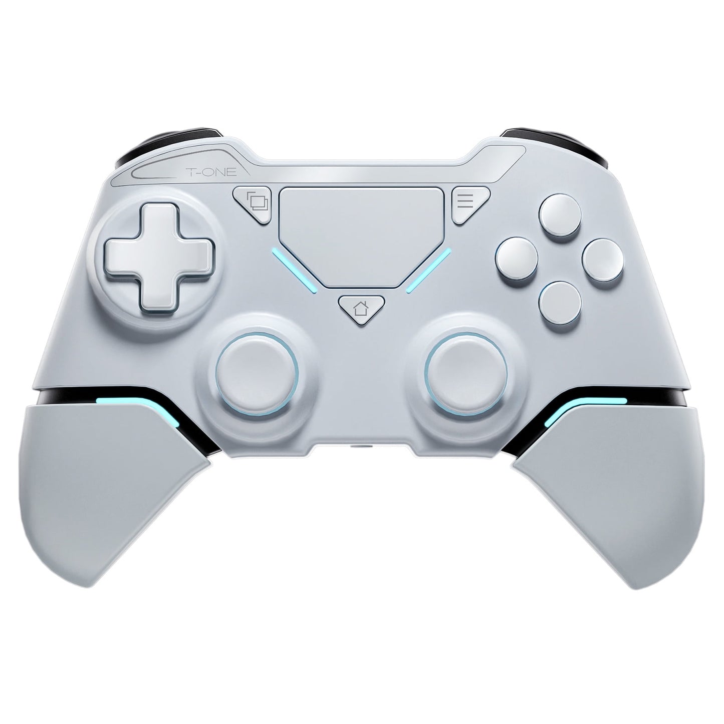 Wireles Game Controller for P4/Pro/PC/Slim, Bluetooth Gamepad Remote Joystick with LED Light Turbo/Dual Vibration/6-Axis Motion Sensor Blue