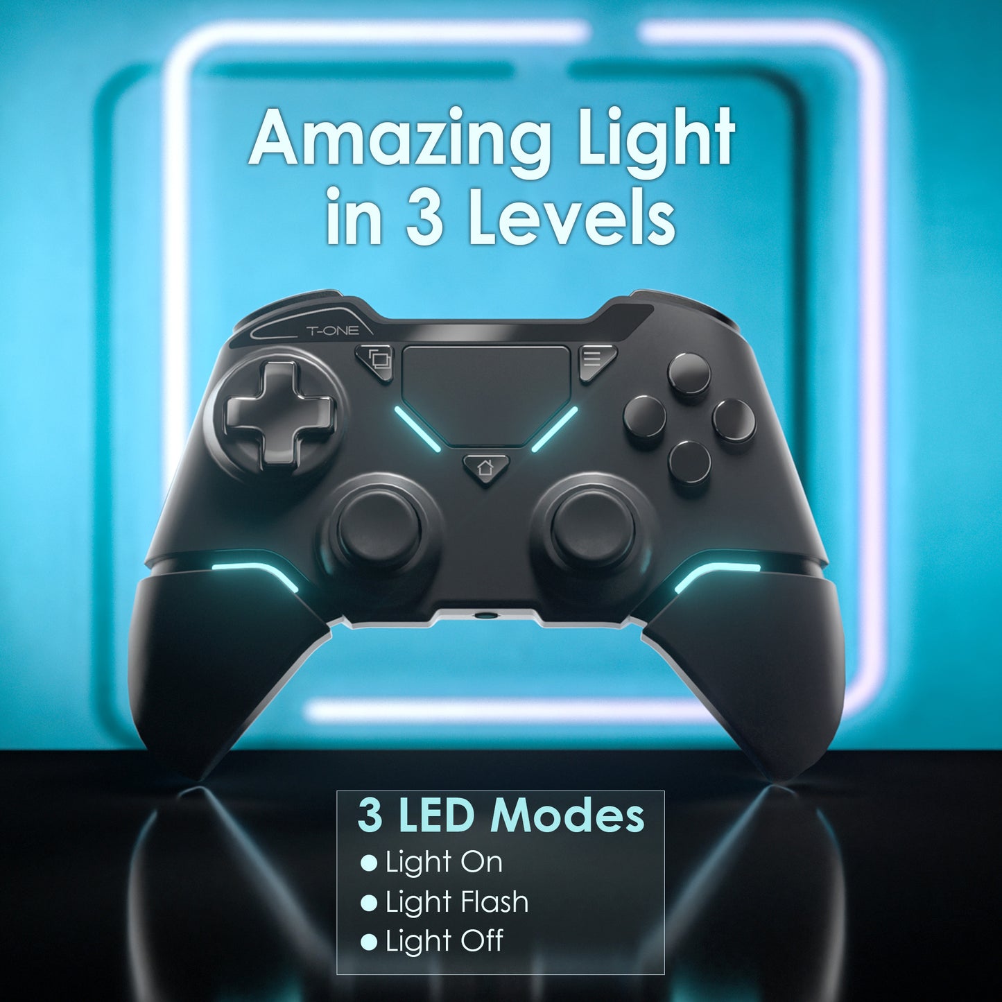 UHM T1b PS4 Controller-Black