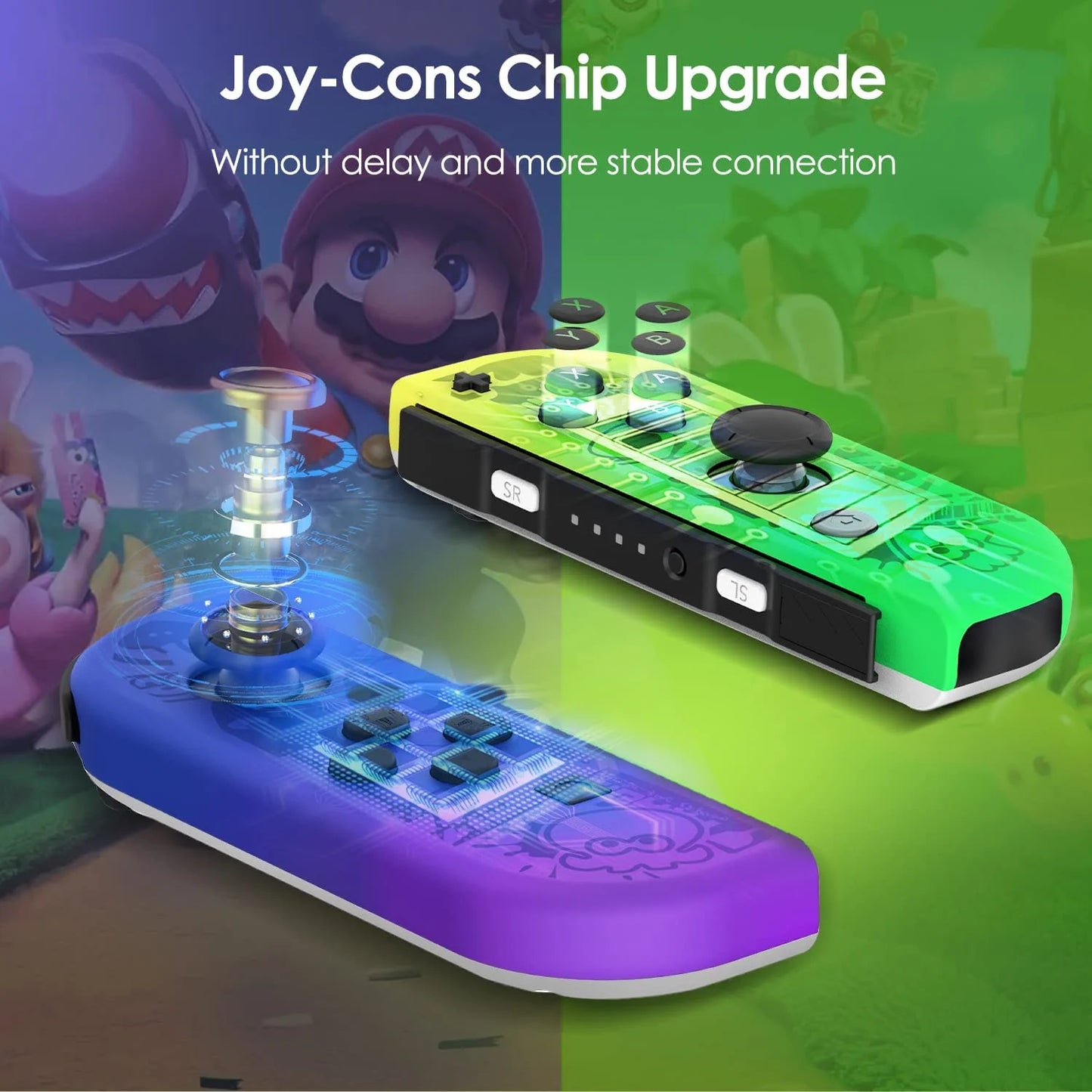 RCY Joy Con Controller for Nintendo Switch,Switch Joypad Controller,Splatoon 3