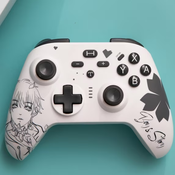 ERFKJE Switch Pro Controller for N-Switch Controller/Switch Lite/OLED, Wireless Switch Controllers with Joystick,Programmable,TURBO/Wakeup