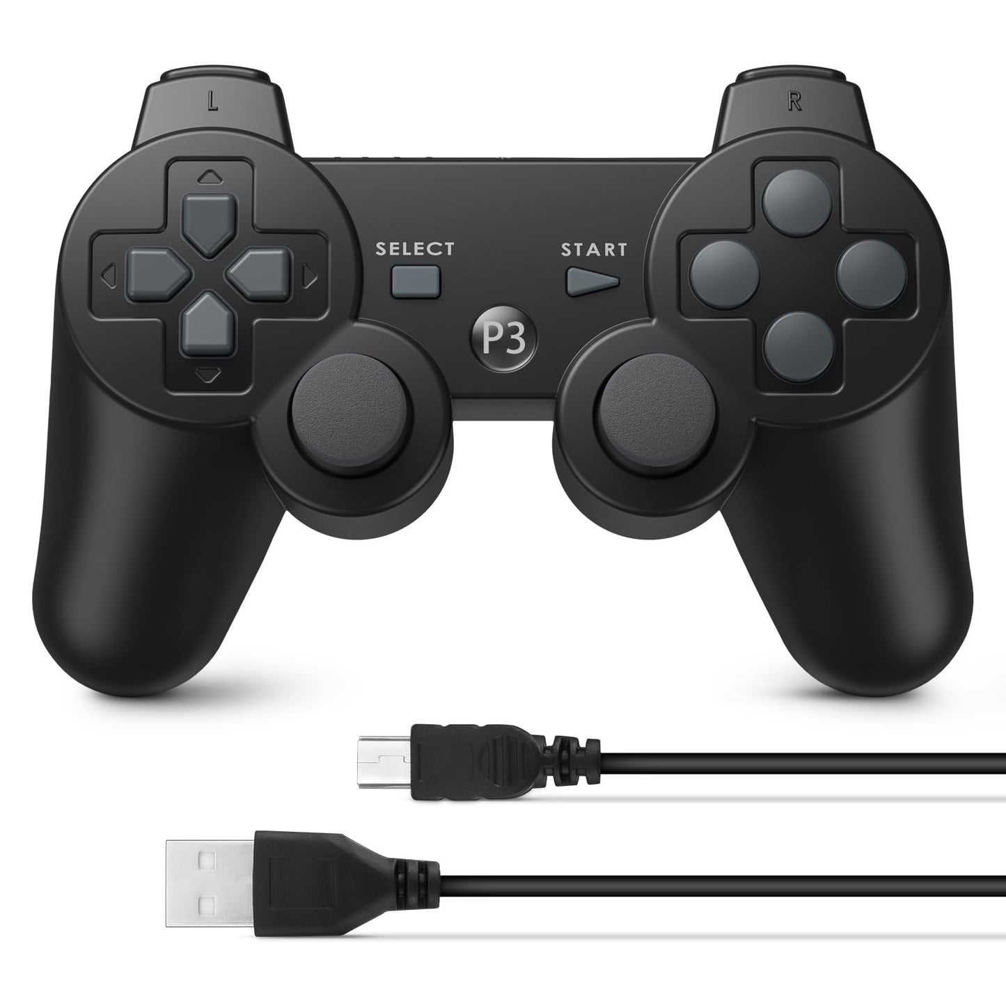 UHM PS3 Wirless Controller,Black