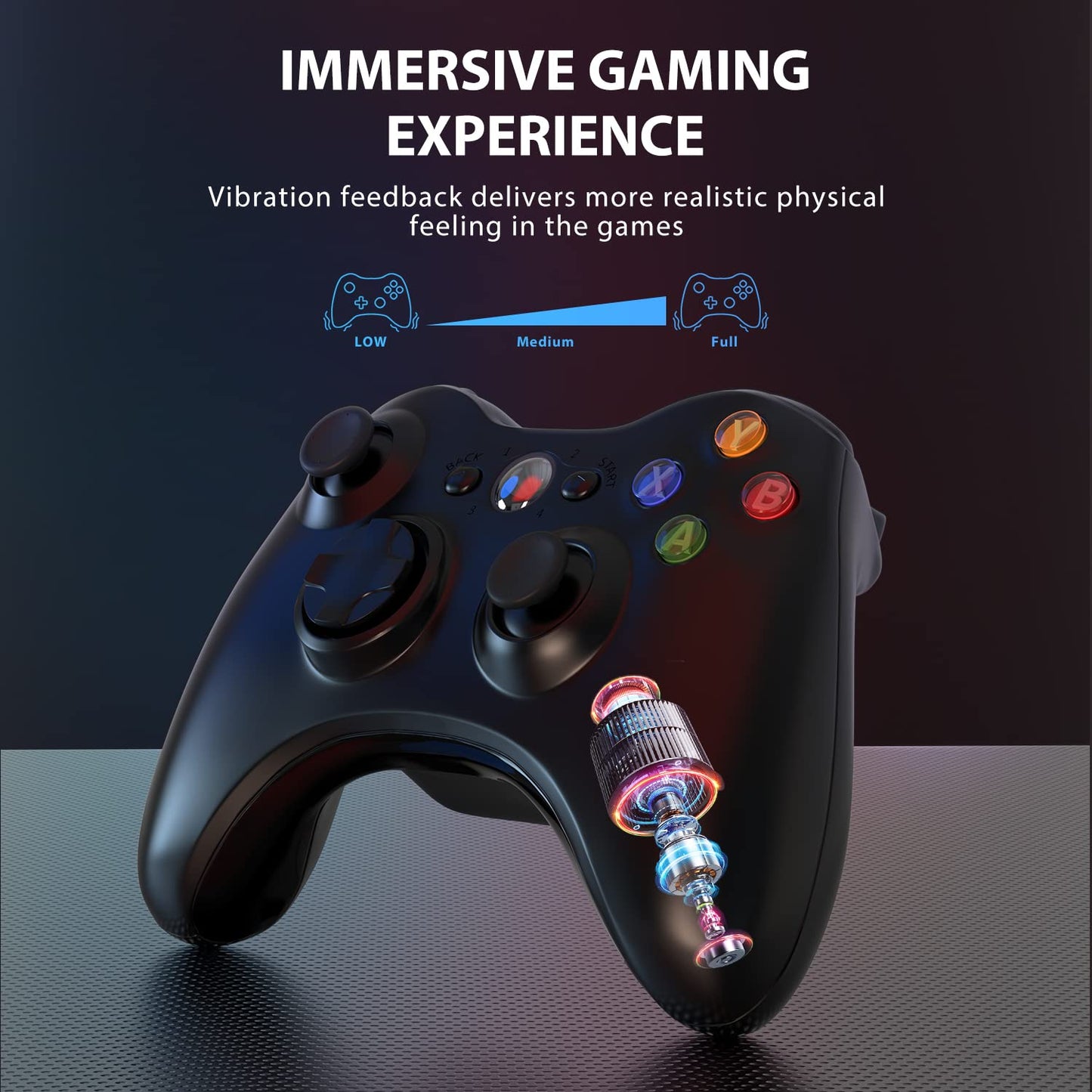 UHM Xbox 360 Wireless Controller 2.4G Wireless