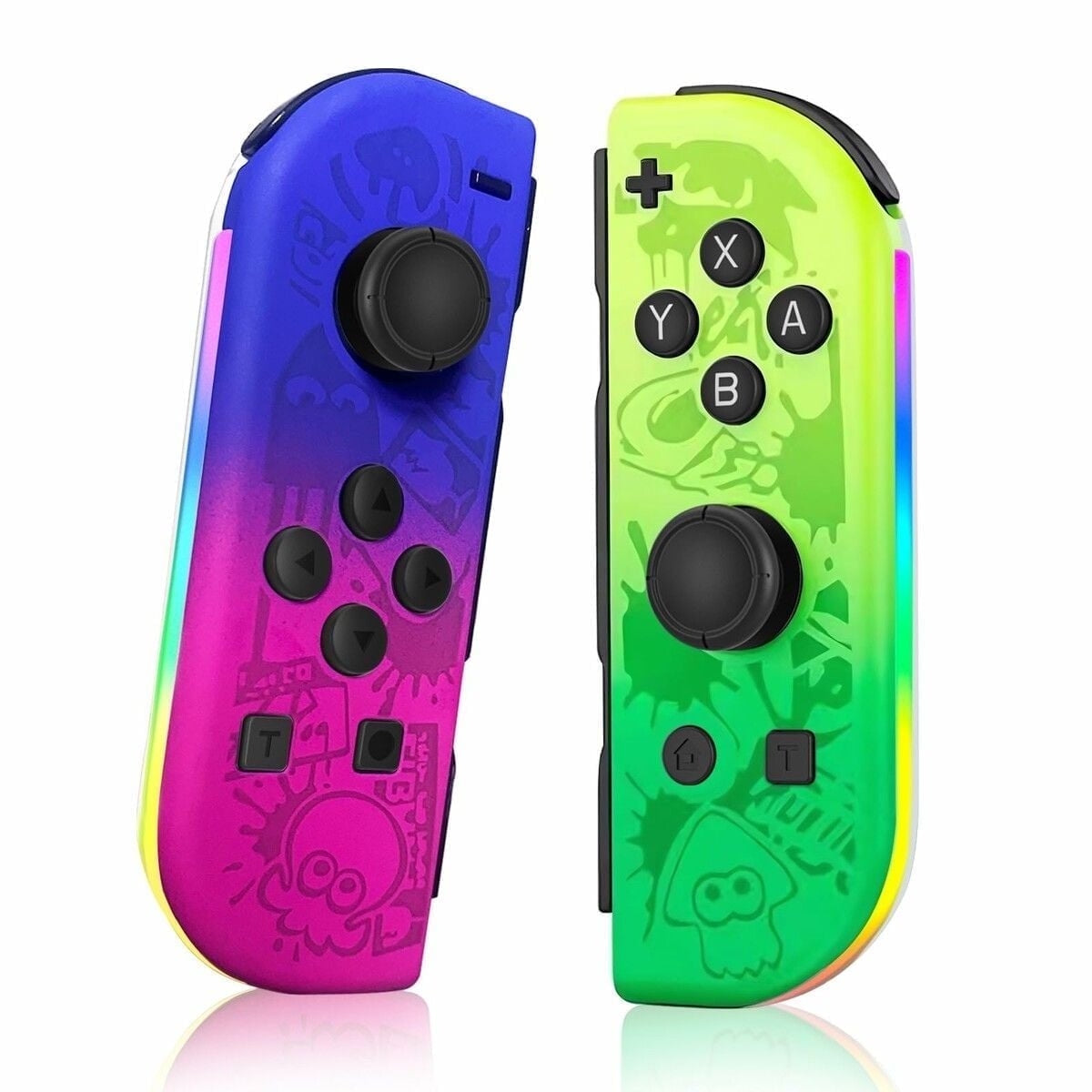 Compatible with Nintendo Switch Controller,Wireless Joypad Replacement for Switch/Lite/OLED with Double Vibration/Wake-Up/Screenshot/Motion