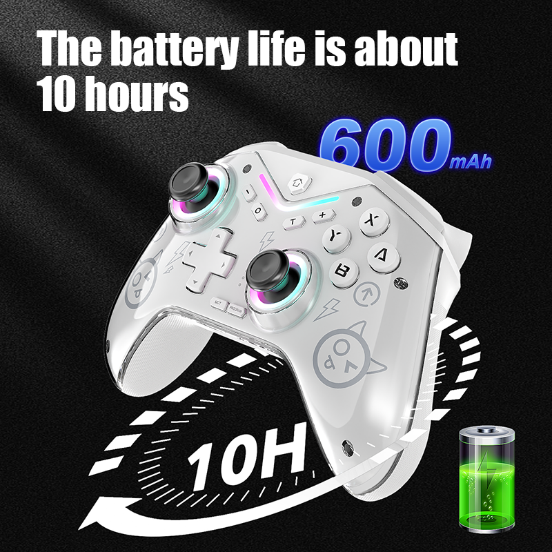UHM Switch Controller for Nintendo Switch,White