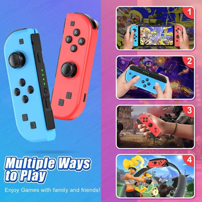 RCY Joypad Controller for Nintendo Switch,Blue&Red