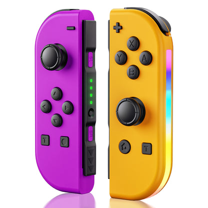 UHM Switch Controller for Nintendo Switch,Joypad Controllers，purple&orange