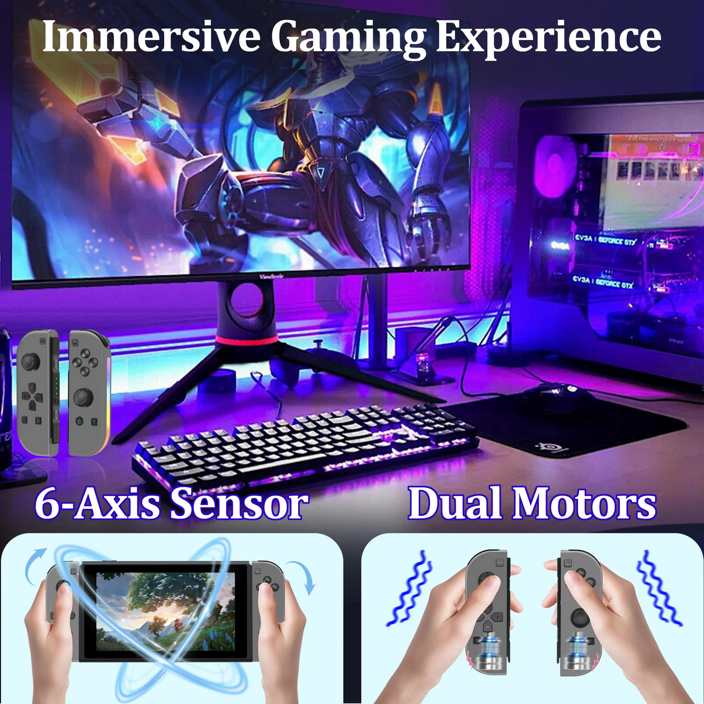 Wireless Joypad Controller for Nintendo Switch