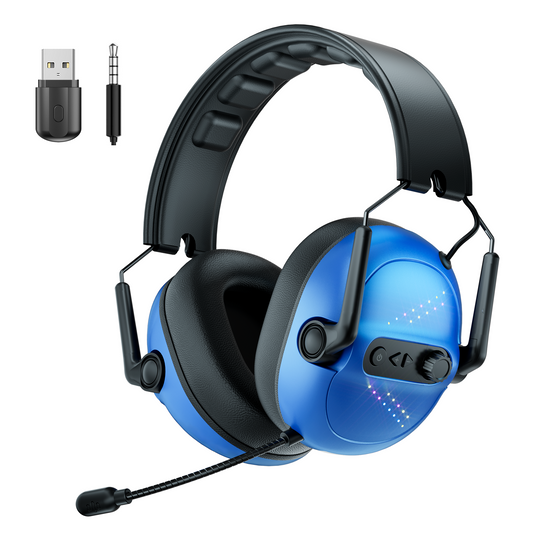 UHM G2000 Wireless Gaming Headset,Blue