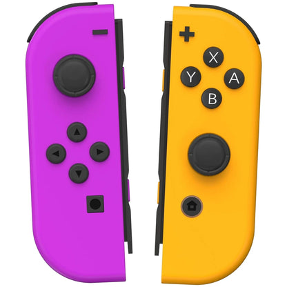 RCY Joy Con Controller for Nintendo Switch,Switch Joypad Controller Supports Dual Vibration/Motion Control/Screenshot/Wake-up,Purple&Orange