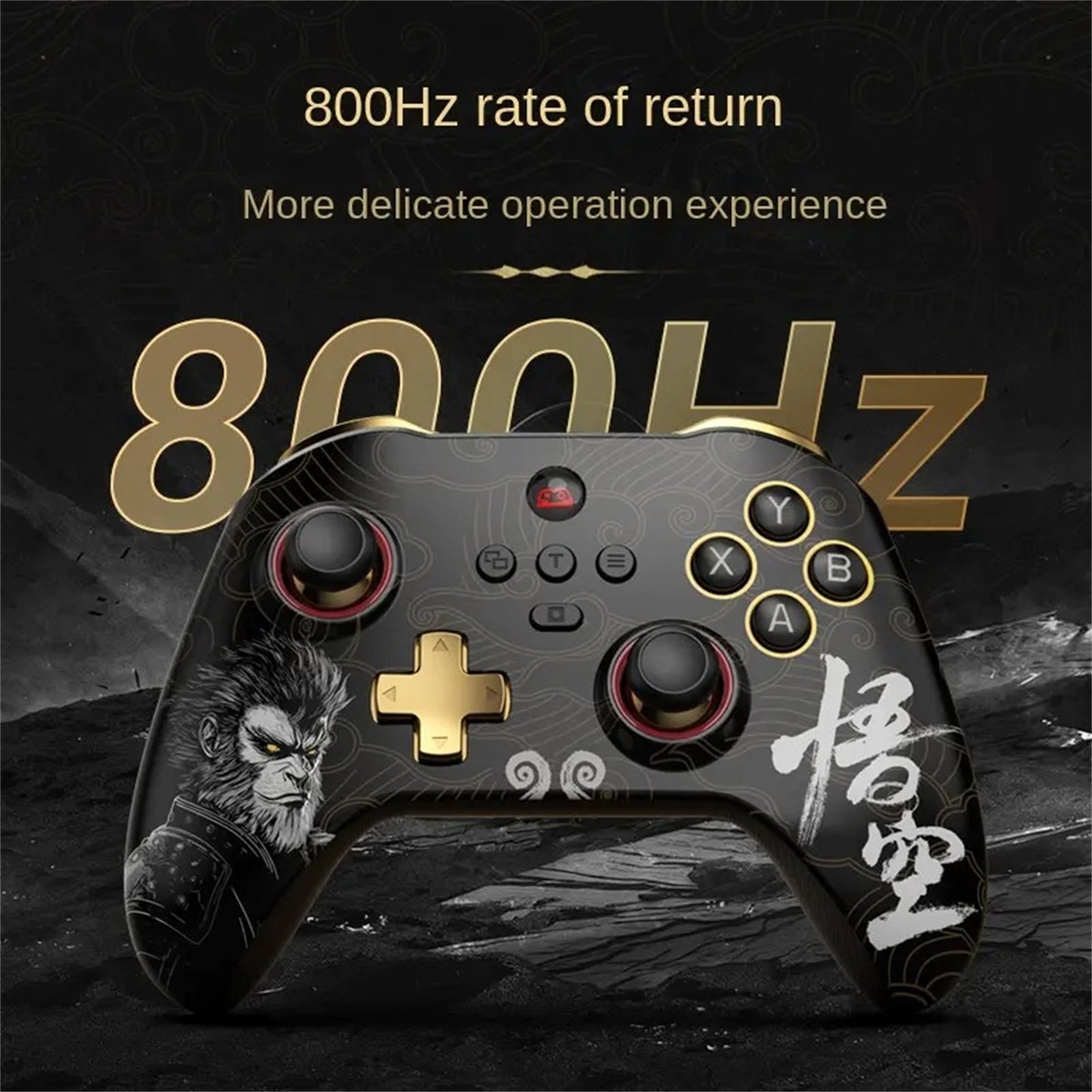 UHM Wireless PC Gaming Controller Wukong Black Myth Z03WuKong