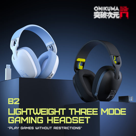 UHM Wireless Gaming Headset for PC/PS4/PS5/ Nintendo Switch,Black