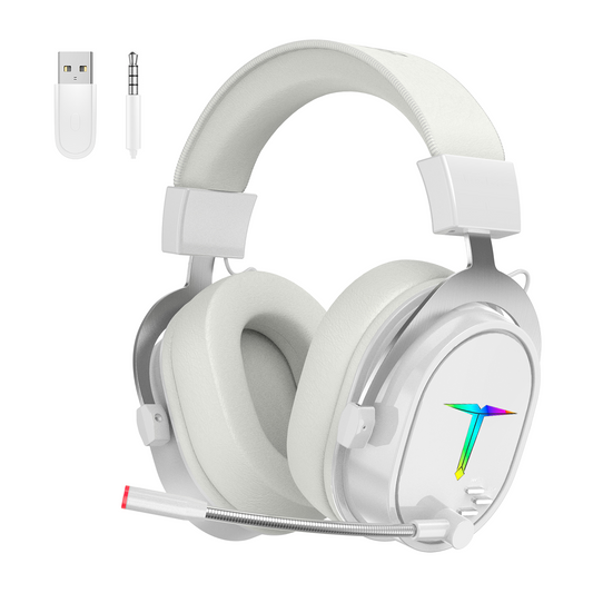 UHM G1000 Wireless Gaming Headset-White