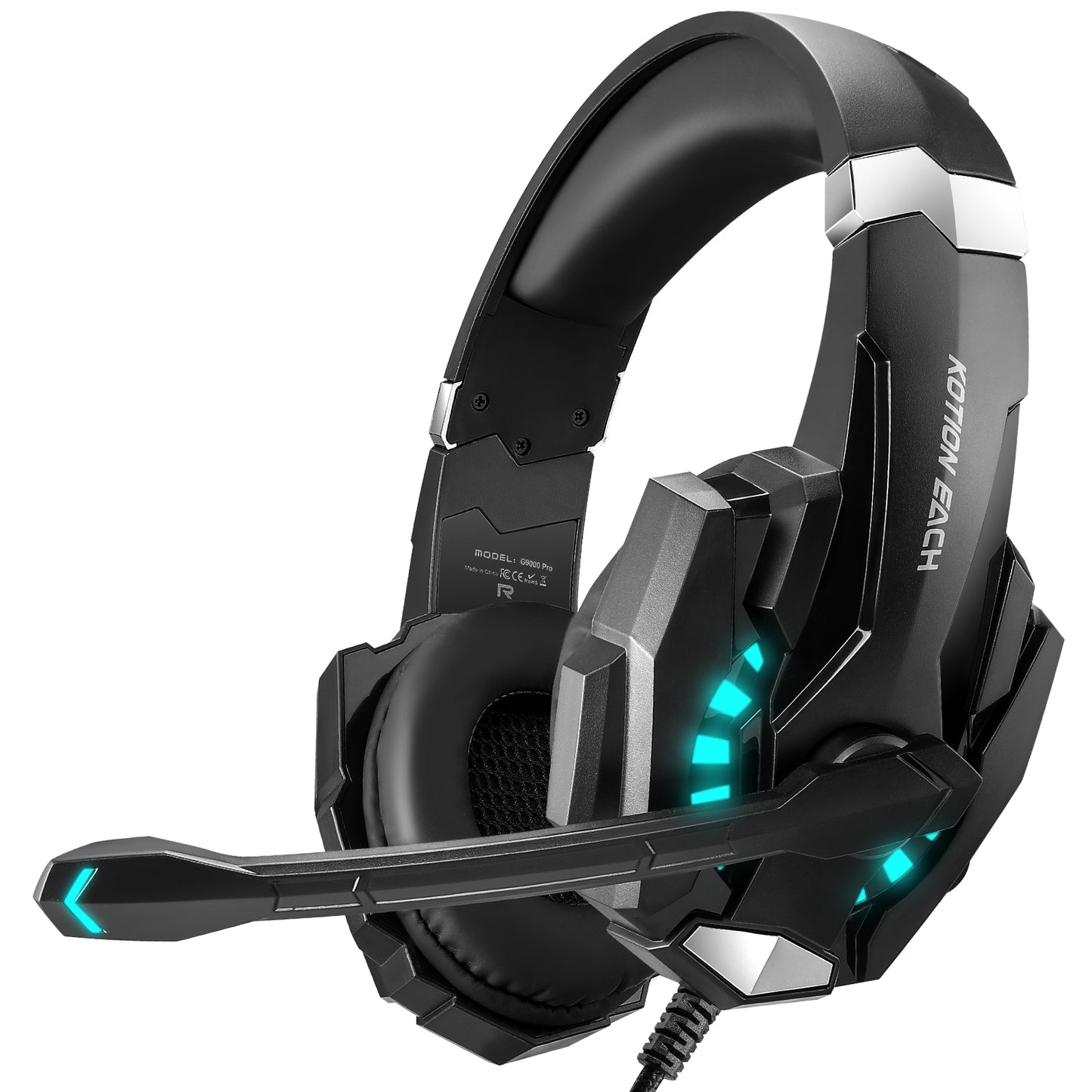 UHM G9000 pro Gaming Headset for PS5 Black