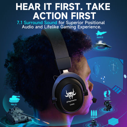 UHM G3000 Wireless Gaming Headset