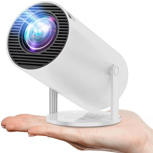 UHM 4K Mini Portable Projector（White) For Gaming
