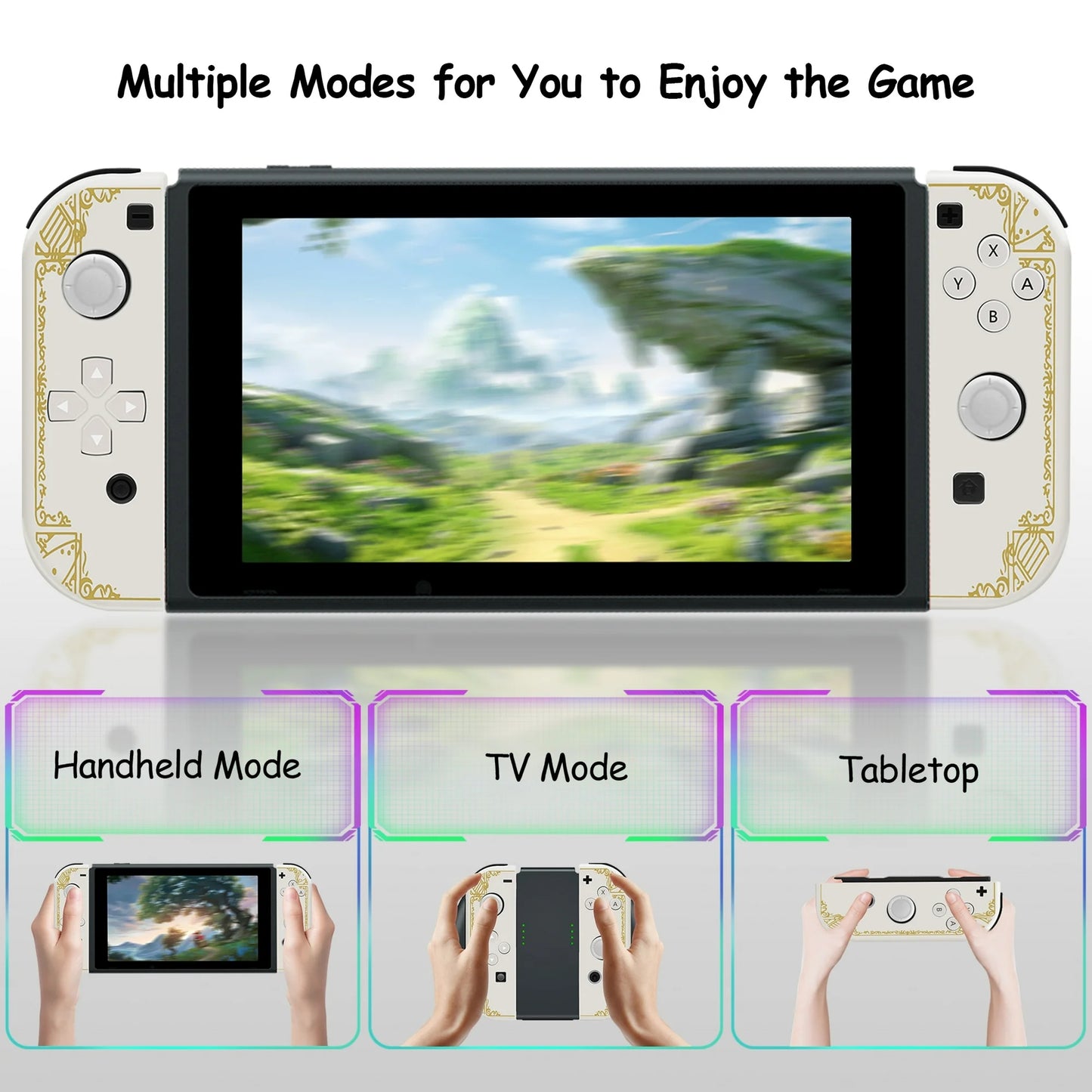 Game Controller for Nintendo Switch, White GWZL