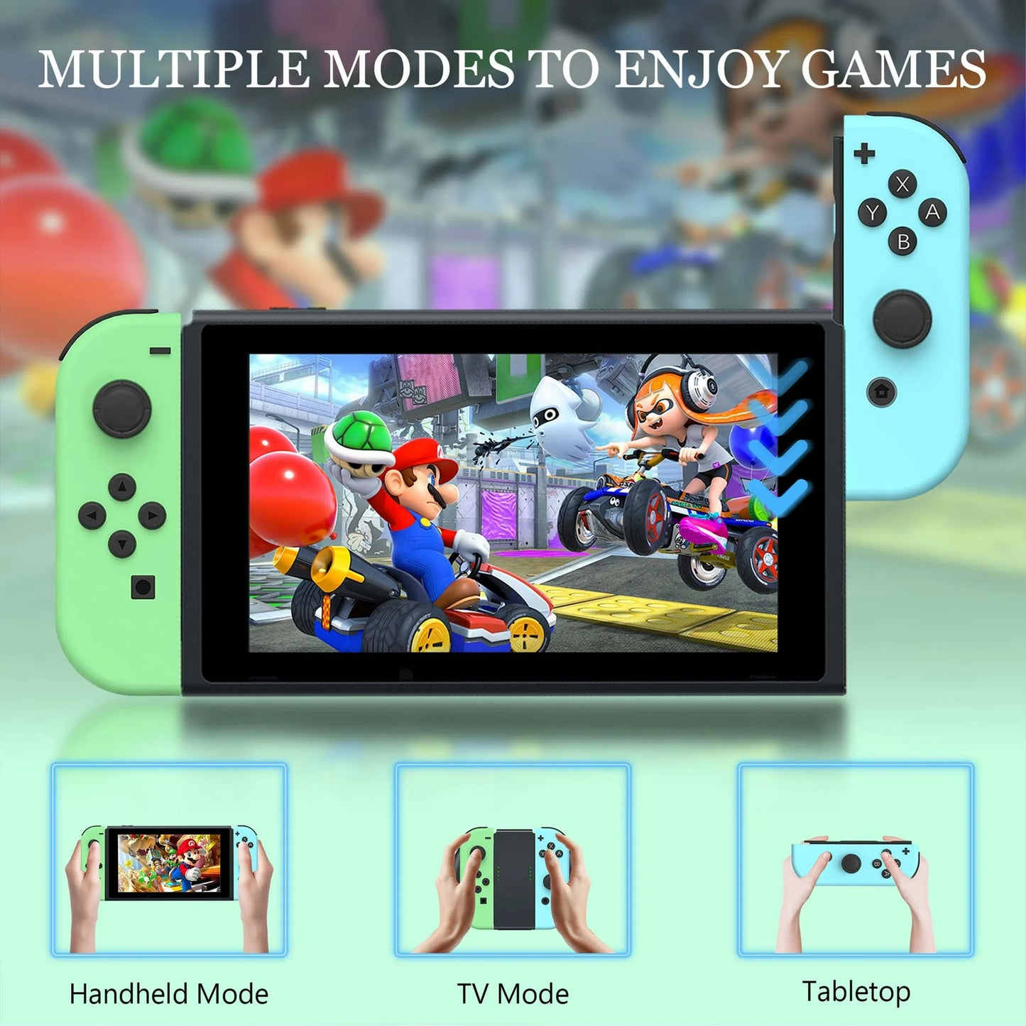 RCY Wireless Switch Controller for Nintendo Switch,DS