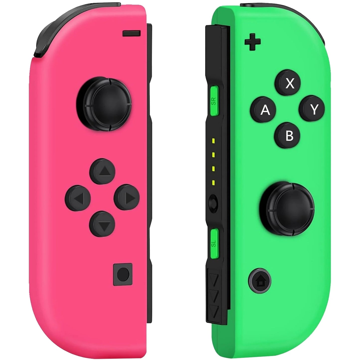 RCY Joy Con Controller for Nintendo Switch,Switch Joypad Controller,Rose Red&Green