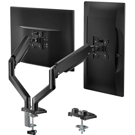 UHM Dual Monitor Stand for 13-32 inch Screen DT 02 Black