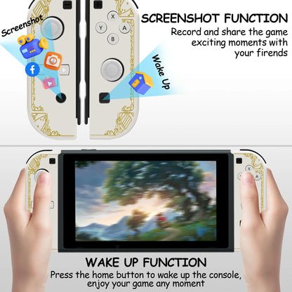 UVQYC Joypad Controller for Nintendo Switch,Wireless Controller (L/R)  Support Dual Vibration/Wake-up Function/Motion Control