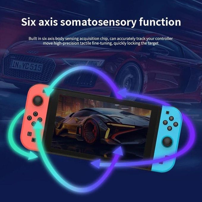 RCY Joypad Controller for Nintendo Switch,Blue&Red