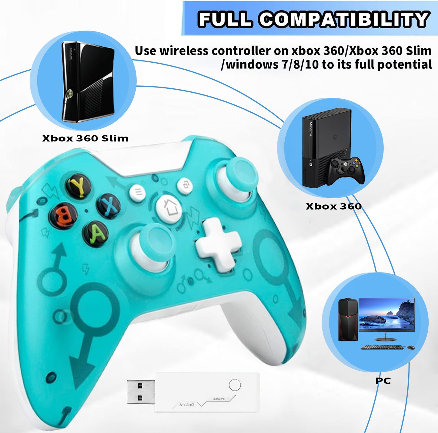 UHM N1 Xbox 360 Controller