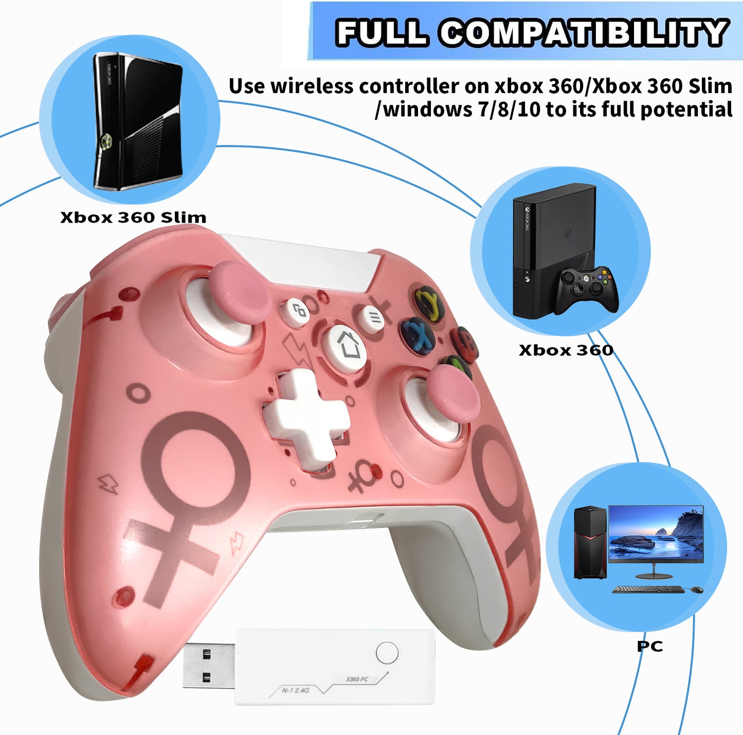 UHM N1 Xbox 360 Controller