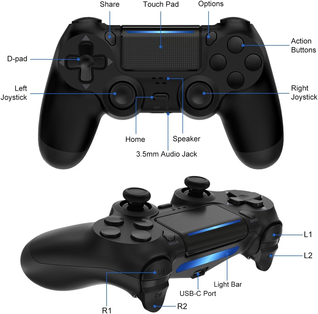 UHM P4-B Wireless Controller for P4